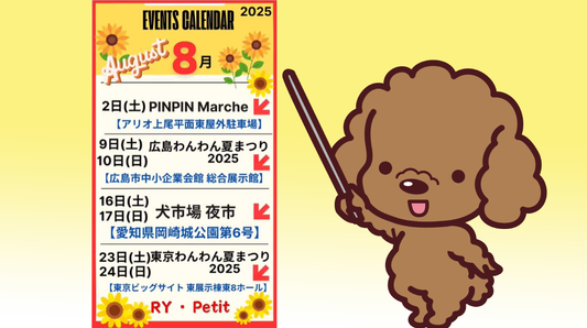 🌻8月イベント出店予定🌻