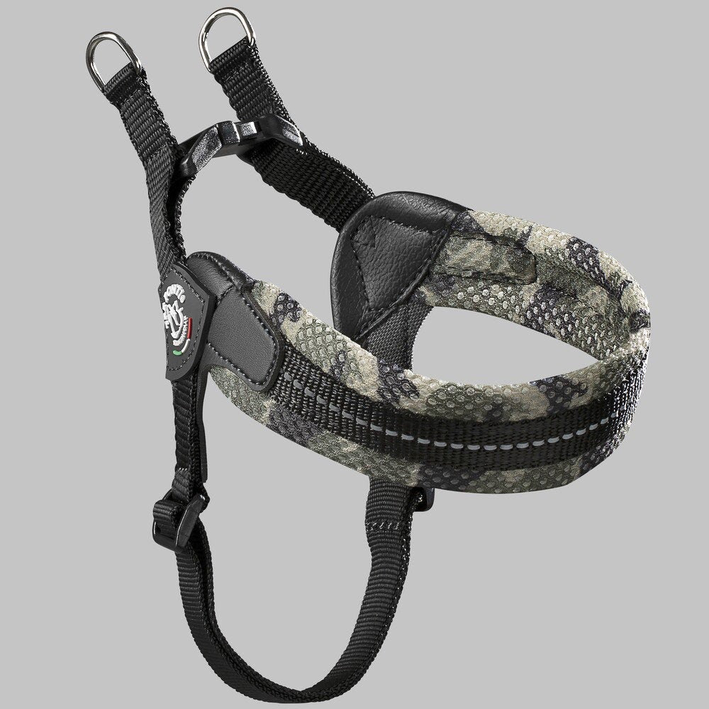 TRE PONTI® フィッビア アジャスタブルタイプ ソフトメッシュ カモフラージュ グレー