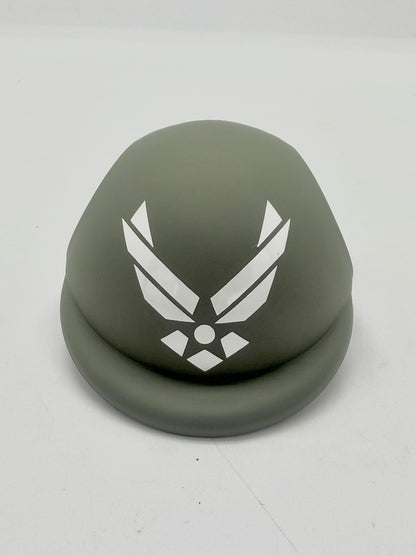 ワンちゃん用ヘルメット【US AIR FORCE】アーミーグリーン【耳が出るタイプ】