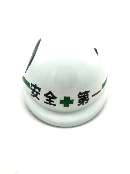 ワンちゃん用ヘルメット👷️安全第一【白】👷️【耳が出るタイプ】