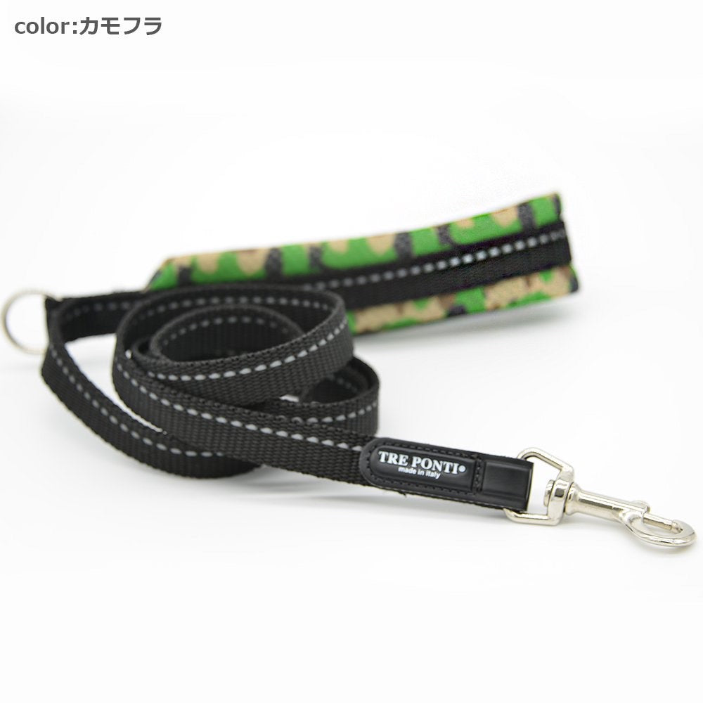 TRE PONTI® ソフトメッシュ リーシュ カモフラージュ　グリーン２
