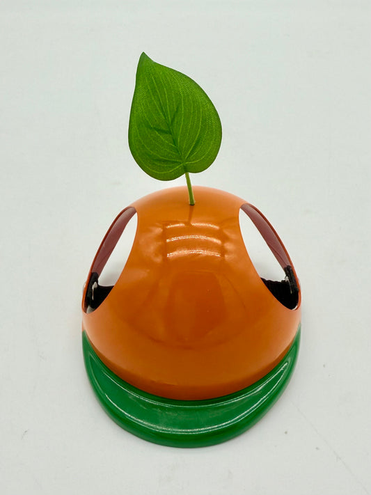 フルーツヘルメットみかん　正面